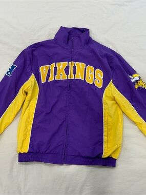 NFL Vikings Windbreaker (size XS)